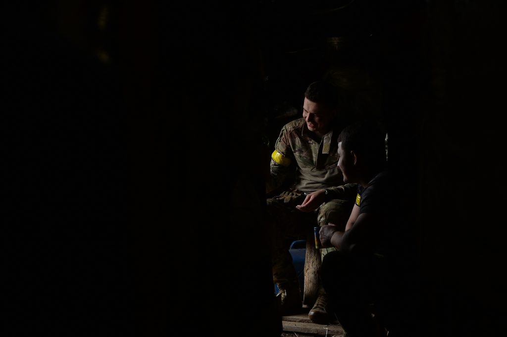 Forgotten On the Line donetsk reegion, ukraine: ukrainian infantry battles russian forces and fpvs along the zero line